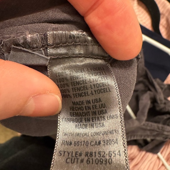 Cloth and Stone Anthropologie Distressed Black Wash Shift Dress - Picture 6 of 6